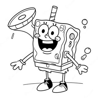 Hoher Spongebob Ausmalbild 40627-33659