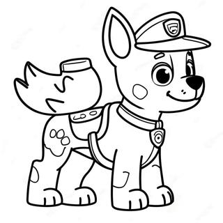 Paw Patrol Tracker Ausmalbild 40748-33754