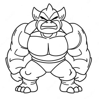 Machamp Ausmalbilder