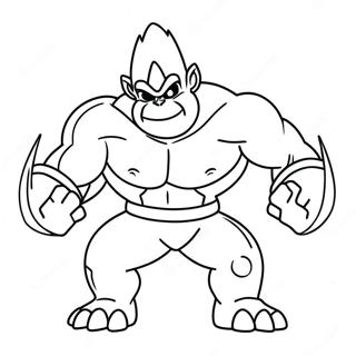 Machamp Ausmalbild 40868-33838