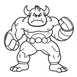 Machamp Ausmalbild 40868-33839