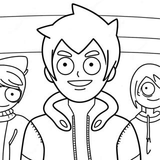 Eddsworld Ausmalbild 40918-33906