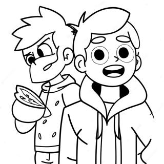 Eddsworld Ausmalbild 40918-33907