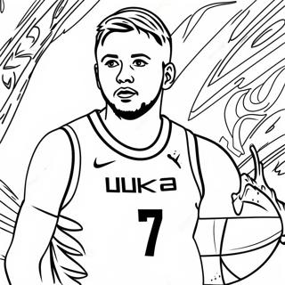 Luka Doncic Ausmalbild 40968-33926