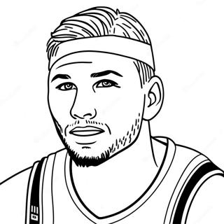 Luka Doncic Ausmalbild 40968-33928