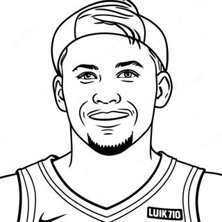 Luka Doncic Ausmalbild 40968-34030