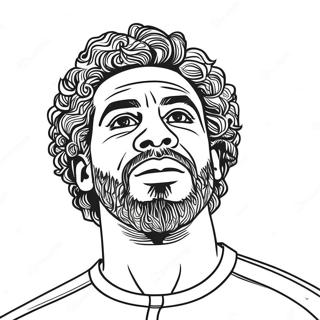 Mo Salah Ausmalbild 41188-34201