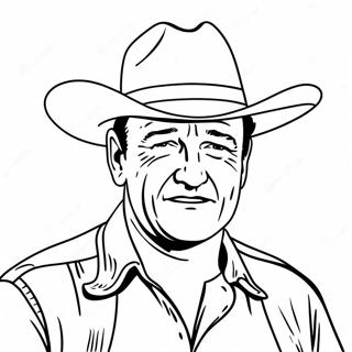 John Wayne Ausmalbilder