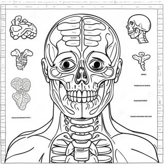 Ausmalbild Der Menschlichen Anatomie 41399-34353