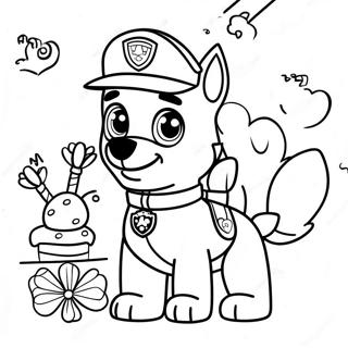 Paw Patrol Geburtstag Ausmalbilder