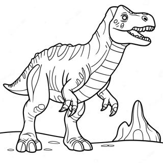 Carnotaurus Dinosaurier Ausmalbild 41619-34536