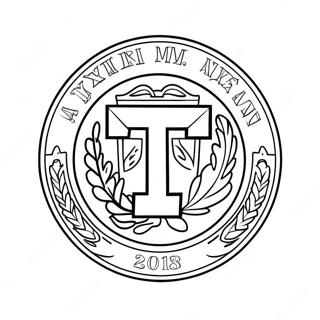 Texas Am Logo Ausmalbild 41689-34593