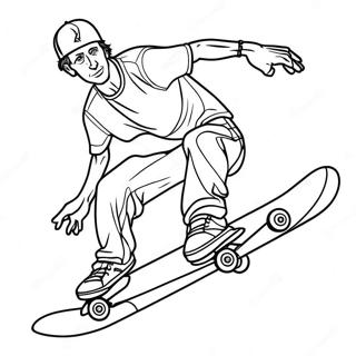 Tony Hawk Ausmalbilder