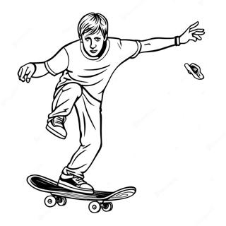 Tony Hawk Ausmalbilder