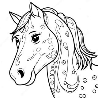 Appaloosa Pferd Ausmalbilder