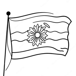 Indische Flagge Ausmalbild 41829-34701