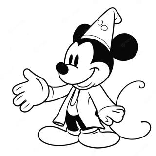 Zauberer Mickey Ausmalbild 42140-34938