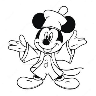 Zauberer Mickey Ausmalbild 42140-34939