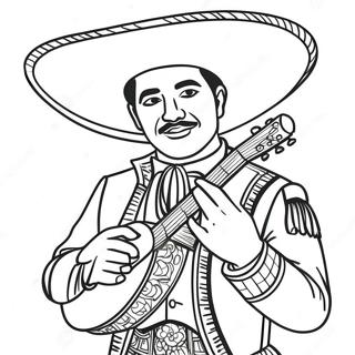 Mariachi Ausmalbild 42170-34970