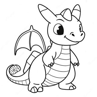 Dragonite Ausmalbild 42300-35061