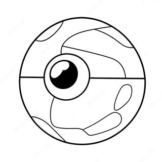 Pokeball Ausmalbild 4250-3425