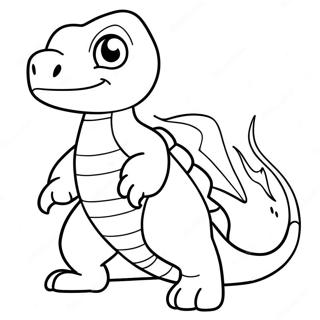 Charmeleon Ausmalbild 43272-36010