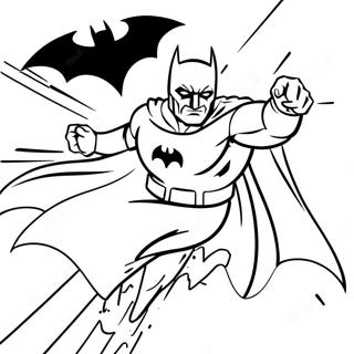 Batman In Aktion Ausmalbild 432-346