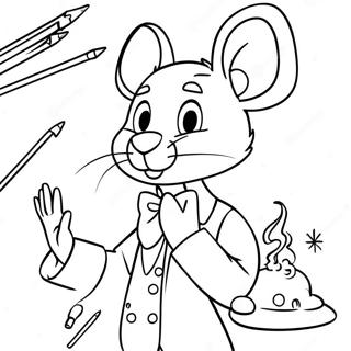 Geronimo Stilton Ausmalbilder