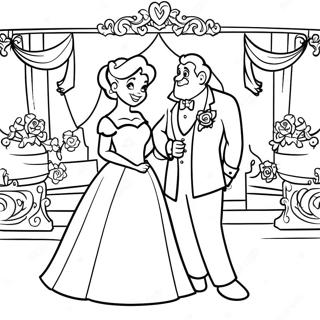 Disney Hochzeit Ausmalbilder