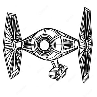 Tie Fighter Ausmalbild 43632-36302