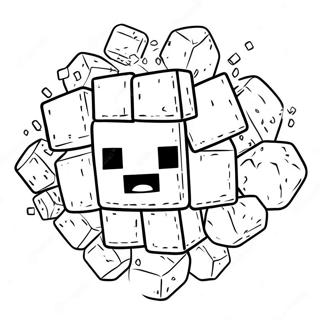 Minecraft Tnt Ausmalbilder