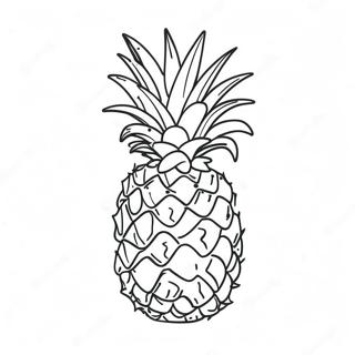 Ananas Ausmalbild 4390-3539