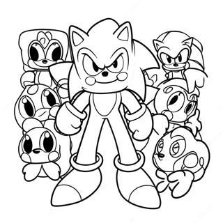 Sonic Prime Nine Ausmalbild 43942-36551