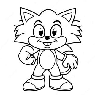 Big Der Katze Sonic Ausmalbilder