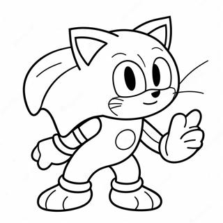 Big The Cat Sonic Ausmalbild 43982-36586