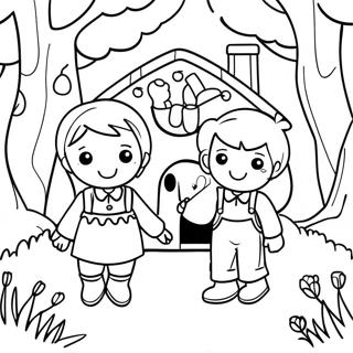 Hansel Und Gretel Ausmalbild 44202-36754