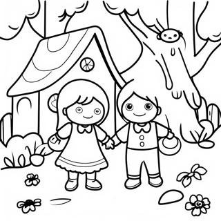 Hansel Und Gretel Ausmalbild 44202-36755