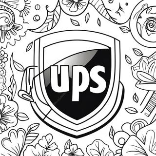 Ups Logo Ausmalen 44352-36877