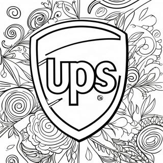 Ups Logo Ausmalen 44352-36879