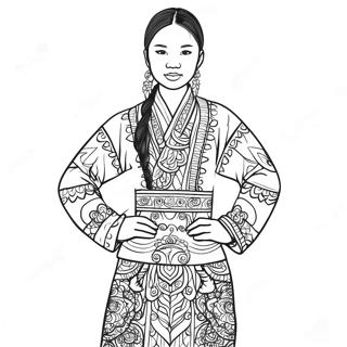 Hmong Ausmalbilder