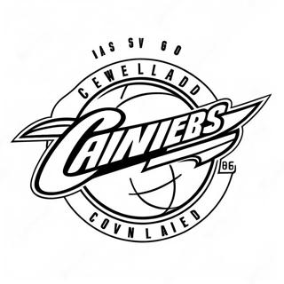 Cleveland Cavaliers Logo Ausmalbild 44482-36982