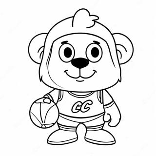 Cleveland Cavaliers Maskottchen Ausmalbild 44483-36991