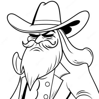 Yosemite Sam Mit Cowboyhut Ausmalbild 44713-37172