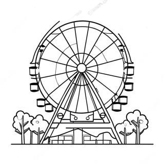 Riesenrad Ausmalbild 44742-37185