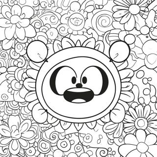 Takashi Murakami Ausmalbild 44822-37256