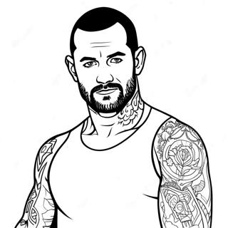 Cm Punk Ausmalbilder