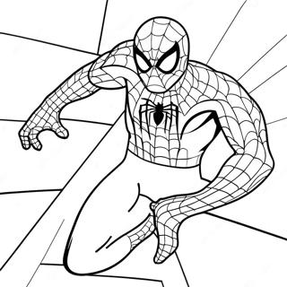 Spektakularer Spider Man Ausmalbild 45223-37562