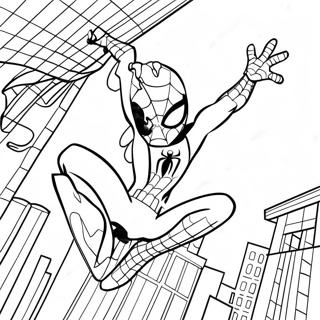 Spektakularer Spider Man Ausmalbild 45223-37563