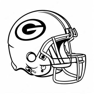 Green Bay Packers Logo Ausmalbild 4531-3642