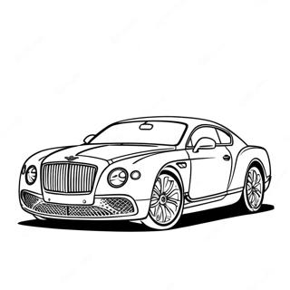 Bentley Auto Ausmalbild 45493-37775